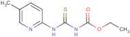 Ethyl N-[(5-methylpyridin-2-yl)carbamothioyl]carbamate