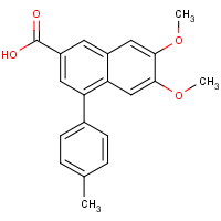 6,7-Dimethoxy-4-(4-methylphenyl)naphthalene-2-carboxylic acid