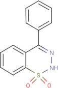 4-Phenyl-2H-1,2,3-benzothiadiazine 1,1-dioxide