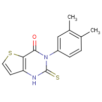 3-(3,4-Dimethylphenyl)-2-thioxo-2,3-dihydrothieno[3,2-d]pyrimidin-4(1H)-one