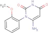 6-Amino-1-(2-methoxyphenyl)pyrimidine-2,4(1H,3H)-dione