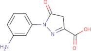 1-(3-Aminophenyl)-5-oxo-4,5-dihydro-1H-pyrazole-3-carboxylic acid