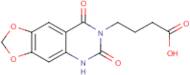 4-(6,8-Dioxo-5,8-dihydro[1,3]dioxolo[4,5-g]quinazolin-7(6H)-yl)butanoic acid