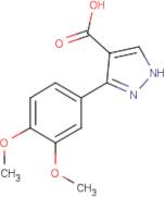 3-(3,4-Dimethoxyphenyl)-1H-pyrazole-4-carboxylic acid