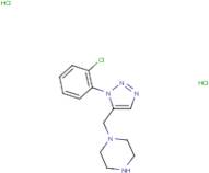 1-{[1-(2-Chlorophenyl)-1H-1,2,3-triazol-5-yl]methyl}piperazine dihydrochloride