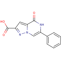 4-Oxo-6-phenyl-4,5-dihydropyrazolo[1,5-a]pyrazine-2-carboxylic acid