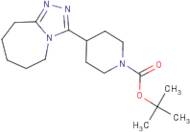 tert-Butyl 4-(6,7,8,9-tetrahydro-5H-[1,2,4]triazolo[4,3-a]azepin-3-yl)piperidine