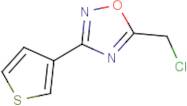 5-(Chloromethyl)-3-(3-thienyl)-1,2,4-oxadiazole