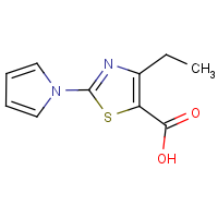 4-Ethyl-2-(1H-pyrrol-1-yl)-1,3-thiazole-5-carboxylic acid