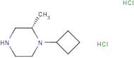 (2S)-1-Cyclobutyl-2-methylpiperazine dihydrochloride