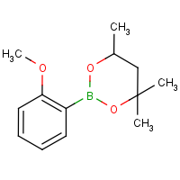 2-(2-Methoxyphenyl)-4,4,6-trimethyl-1,3,2-dioxaborinane