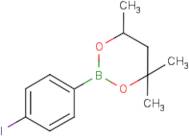 2-(4-Iodophenyl)-4,4,6-trimethyl-1,3,2-dioxaborinane