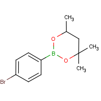 2-(4-Bromophenyl)-4,4,6-trimethyl-1,3,2-dioxaborinane