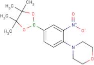 [4-(Morpholin-4-yl)-3-nitrophenyl]boronic acid. pinacol ester