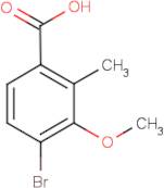 4-Bromo-3-methoxy-2-methylbenzoic acid