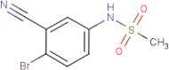 N-(4-Bromo-3-cyanophenyl)methanesulfonamide