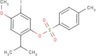 5-Iodo-4-methoxy-2-(propan-2-yl)phenyl 4-methylbenzene-1-sulfonate