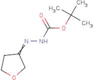 tert-Butyl 2-(dihydrofuran-3(2H)-ylidene)hydrazinecarboxylate