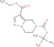 5-tert-butyl 3-ethyl 4H,5H,6H,7H-pyrazolo[1,5-a]pyrazine-3,5-dicarboxylate