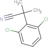 2-(2,6-Dichlorophenyl)-2-methylpropanenitrile