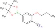 2-Propoxy-4-(tetramethyl-1,3,2-dioxaborolan-2-yl)benzonitrile