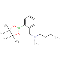 Butyl(methyl){[2-(tetramethyl-1,3,2-dioxaborolan-2-yl)phenyl]methyl}amine