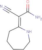 2-[(2Z)-Azepan-2-ylidene]-2-cyanoacetamide