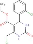 Ethyl 6-(chloromethyl)-4-(2-chlorophenyl)-2-oxo-1,2,3,4-tetrahydropyrimidine-5-carboxylate