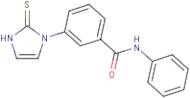 N-Phenyl-3-(2-sulfanylidene-2,3-dihydro-1H-imidazol-1-yl)benzamide