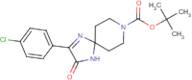 tert-Butyl 2-(4-chlorophenyl)-3-oxo-1,4,8-triazaspiro[4.5]dec-1-ene-8-carboxylate