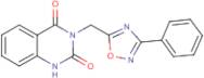 3-[(3-Phenyl-1,2,4-oxadiazol-5-yl)methyl]-1,2,3,4-tetrahydroquinazoline-2,4-dione