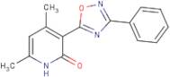 4,6-Dimethyl-3-(3-phenyl-1,2,4-oxadiazol-5-yl)-1,2-dihydropyridin-2-one