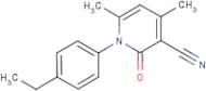 1-(4-Ethylphenyl)-4,6-dimethyl-2-oxo-1,2-dihydropyridine-3-carbonitrile