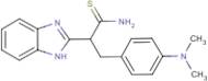 2-(1H-1,3-Benzodiazol-2-yl)-3-[4-(dimethylamino)phenyl]propanethioamide