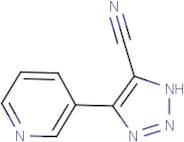 4-(3-Pyridinyl)-1H-1,2,3-triazole-5-carbonitrile