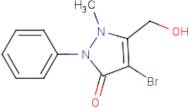 4-Bromo-5-(hydroxymethyl)-1-methyl-2-phenyl-1,2-dihydro-3H-pyrazol-3-one