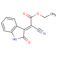 Ethyl 2-cyano-2-(2-oxo-1,2-dihydro-3H-indol-3-yliden)acetate