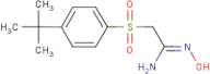 2-{[4-(tert-Butyl)phenyl]sulfonyl}-N'-hydroxyethanimidamide