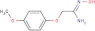 N'-Hydroxy-2-(4-methoxyphenoxy)ethanimidamide