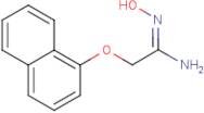 N'-Hydroxy-2-(1-naphthyloxy)ethanimidamide