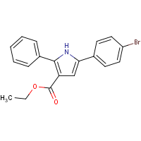 Ethyl 5-(4-bromophenyl)-2-phenyl-1H-pyrrole-3-carboxylate