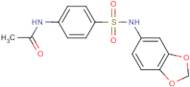 N-{4-[(1,3-Benzodioxol-5-ylamino)sulfonyl]phenyl}acetamide