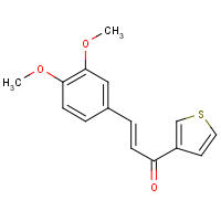 3-(3,4-Dimethoxyphenyl)-1-(3-thienyl)-2-propen-1-one