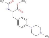 Methyl (2S)-2-acetamido-3-[4-(4-methylpiperazin-1-yl)phenyl]propanoate