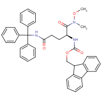 9H-Fluoren-9-ylmethyl N-[(1S)-1-[methoxy(methyl)carbamoyl]-3-[(triphenylmethyl)carbamoyl]propyl]...