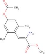 Methyl (2Z)-3-[4-(acetyloxy)-2,6-dimethylphenyl]-2-aminoprop-2-enoate