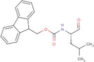 9H-Fluoren-9-ylmethyl N-[(2S)-4-methyl-1-oxopentan-2-yl]carbamate