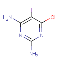 2,6-Diamino-5-iodopyrimidin-4-ol