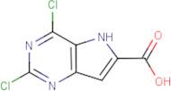 2,4-Dichloro-5H-pyrrolo[3,2-d]pyrimidine-6-carboxylic acid