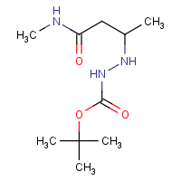 tert-butyl 2-[1-methyl-3-(methylamino)-3-oxopropyl]-1-hydrazinecarboxylate